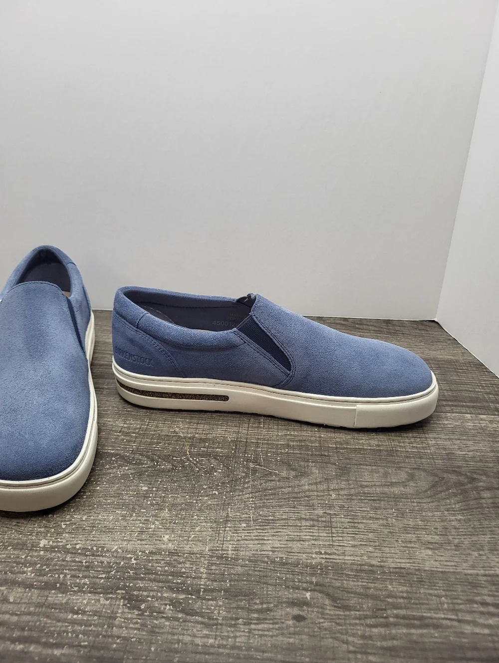 Birkenstock Oswego Women's Blue Suede Size EU 37 US 6 Sneakers Shoes New